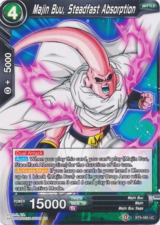 Majin Buu, Steadfast Absorption [BT9-080] | Cracking-Singles