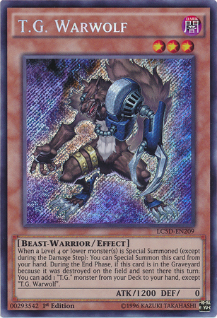 T.G. Warwolf [LC5D-EN209] Secret Rare | Cracking-Singles