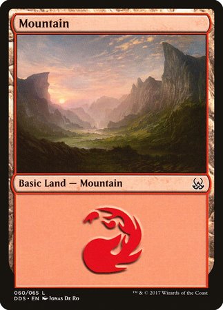 Mountain (60) [Duel Decks: Mind vs. Might] | Cracking-Singles