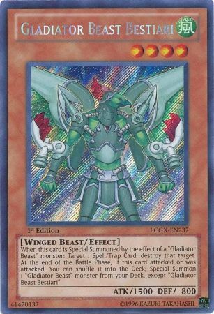 Gladiator Beast Bestiari [LCGX-EN237] Secret Rare | Cracking-Singles