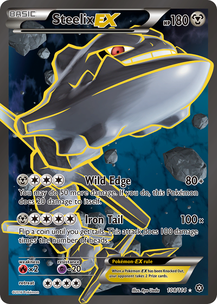 Steelix EX (108/114) [XY: Steam Siege] | Cracking-Singles