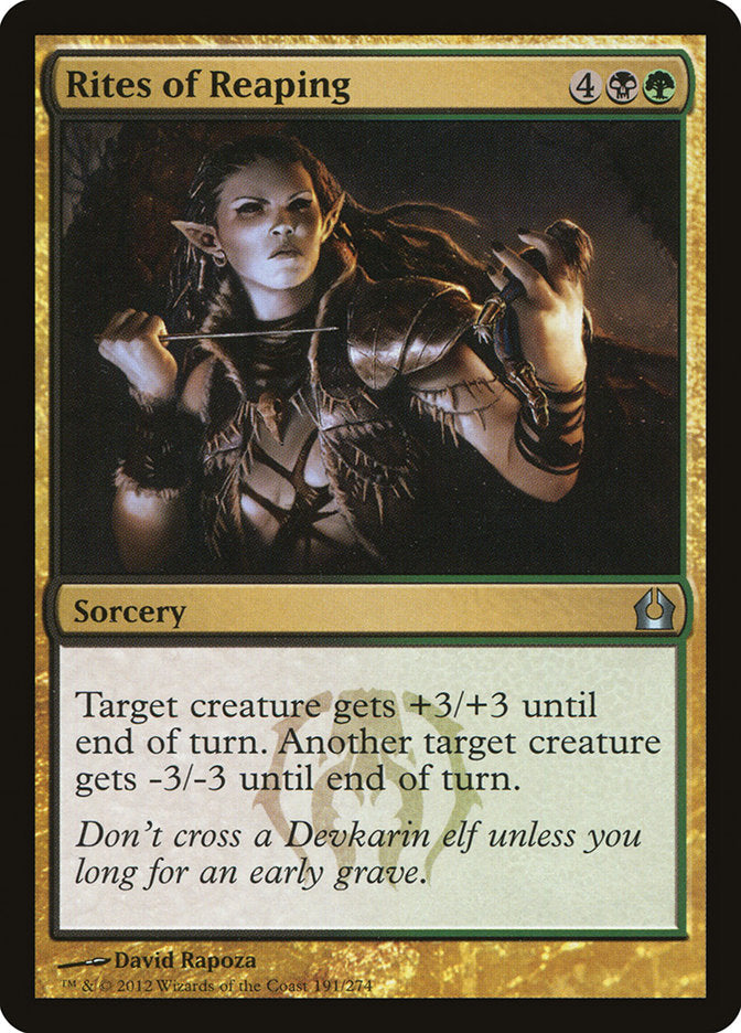 Rites of Reaping [Return to Ravnica] | Cracking-Singles