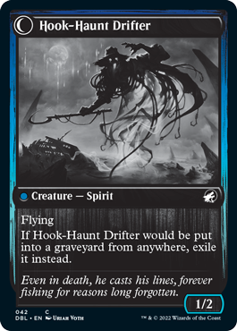 Baithook Angler // Hook-Haunt Drifter [Innistrad: Double Feature] | Cracking-Singles