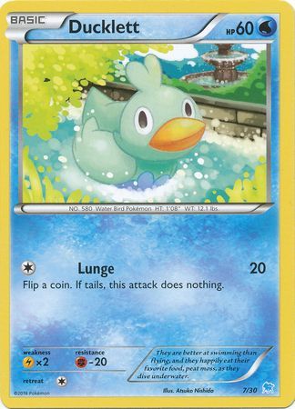 Ducklett (7/30) [XY: Trainer Kit 3 - Suicune] | Cracking-Singles