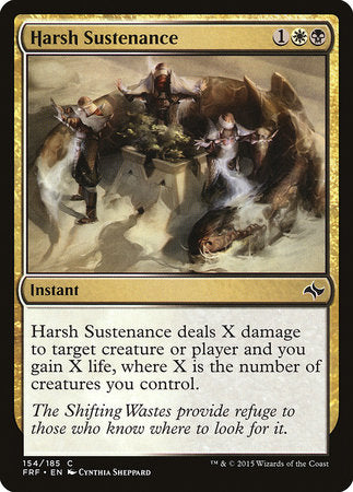 Harsh Sustenance [Fate Reforged] | Cracking-Singles