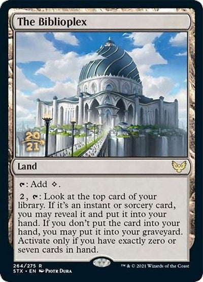 The Biblioplex [Strixhaven: School of Mages Prerelease Promos] | Cracking-Singles