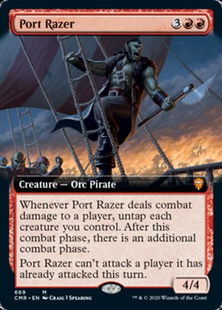 Port Razer (Extended Art) [Commander Legends] | Cracking-Singles