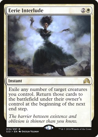 Eerie Interlude [Shadows over Innistrad Promos] | Cracking-Singles