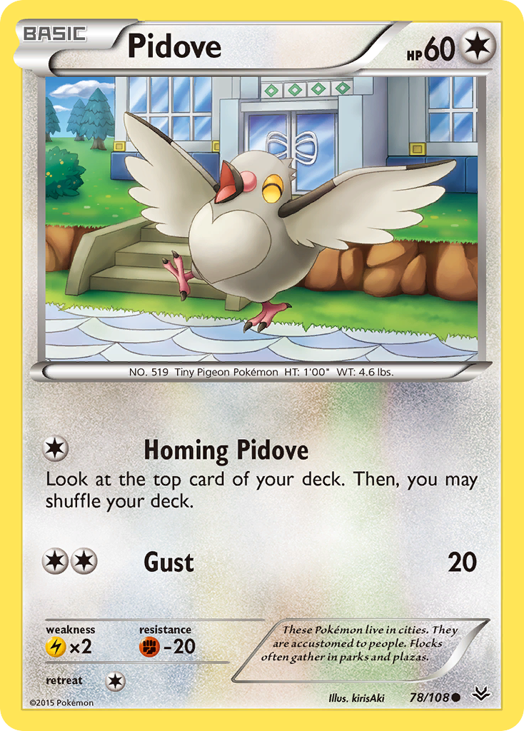 Pidove (78/108) [XY: Roaring Skies] | Cracking-Singles