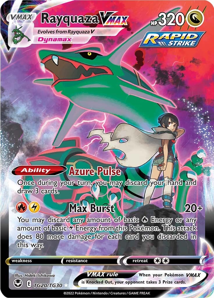 Rayquaza VMAX (TG20/TG30) [Sword & Shield: Silver Tempest] | Cracking-Singles