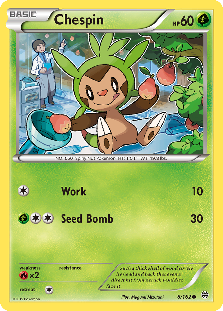 Chespin (8/162) [XY: BREAKthrough] | Cracking-Singles