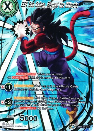 SS4 Son Gohan, Beyond the Ultimate (SPR) [BT11-123] | Cracking-Singles