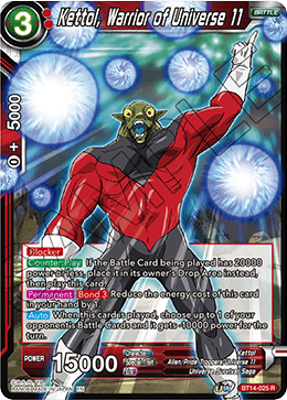 Kettol, Warrior of Universe 11 (BT14-025) [Cross Spirits] | Cracking-Singles