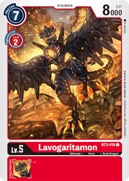 Lavogaritamon [BT2-016] [Release Special Booster Ver.1.5] | Cracking-Singles