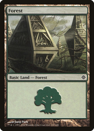 Forest (247) [Rise of the Eldrazi] | Cracking-Singles