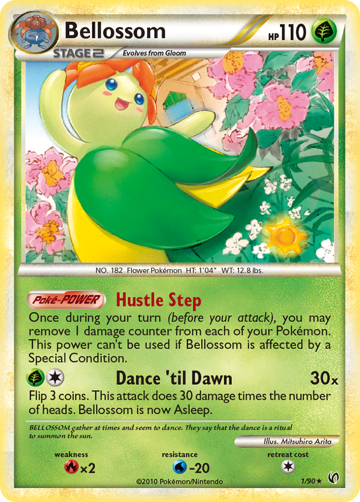 Bellossom (1/90) [HeartGold & SoulSilver: Undaunted] | Cracking-Singles