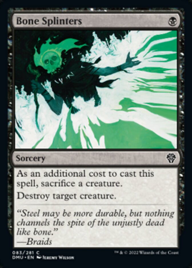 Bone Splinters [Dominaria United] | Cracking-Singles