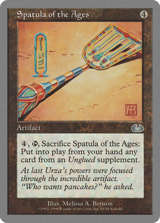 Spatula of the Ages [Unglued] | Cracking-Singles