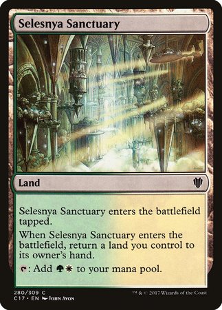 Selesnya Sanctuary [Commander 2017] | Cracking-Singles