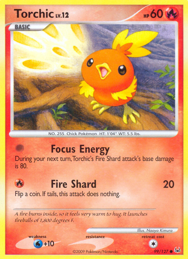 Torchic (99/127) [Platinum: Base Set] | Cracking-Singles