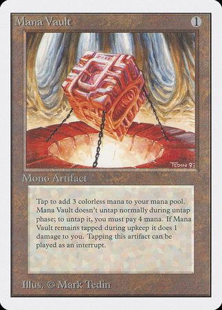 Mana Vault [Unlimited Edition] | Cracking-Singles