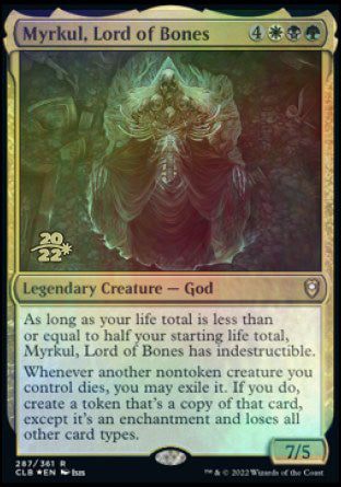 Myrkul, Lord of Bones [Commander Legends: Battle for Baldur's Gate Prerelease Promos] | Cracking-Singles