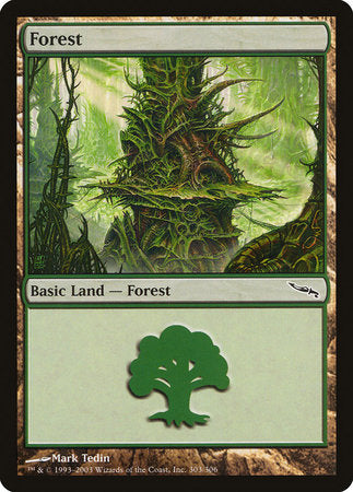 Forest (303) [Mirrodin] | Cracking-Singles