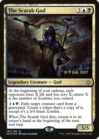 The Scarab God [Hour of Devastation Promos] | Cracking-Singles