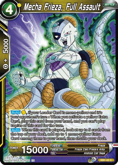 Mecha Frieza, Full Assault (EB1-42) [Battle Evolution Booster] | Cracking-Singles