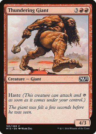 Thundering Giant [Magic 2015] | Cracking-Singles