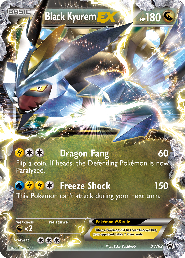 Black Kyurem EX (BW62) [Black & White: Black Star Promos] | Cracking-Singles