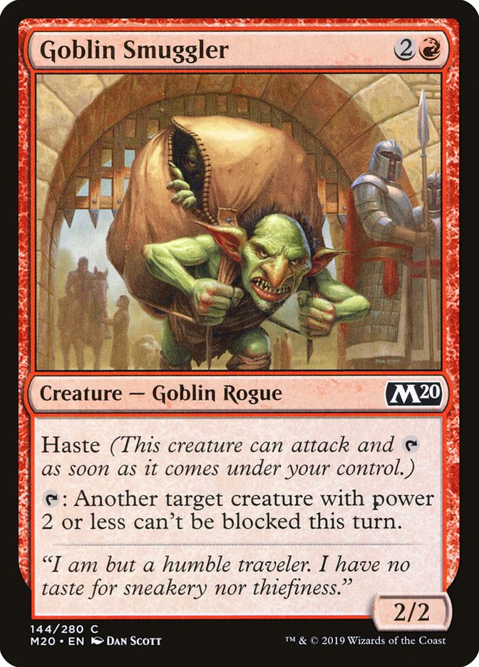 Goblin Smuggler [Core Set 2020] | Cracking-Singles