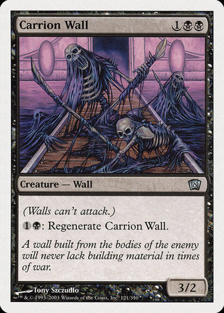 Carrion Wall [Eighth Edition] | Cracking-Singles