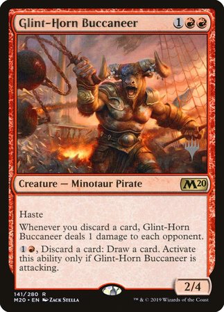 Glint-Horn Buccaneer [Core Set 2020 Promos] | Cracking-Singles