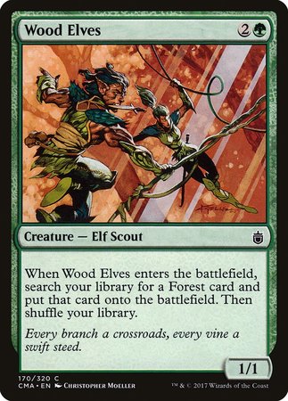 Wood Elves [Commander Anthology] | Cracking-Singles