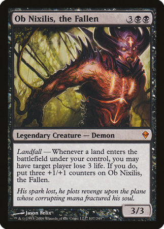 Ob Nixilis, the Fallen [Zendikar] | Cracking-Singles