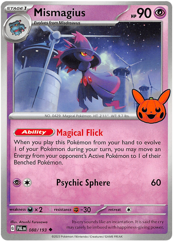 Mismagius (088/193) [Trick or Trade 2023] | Cracking-Singles