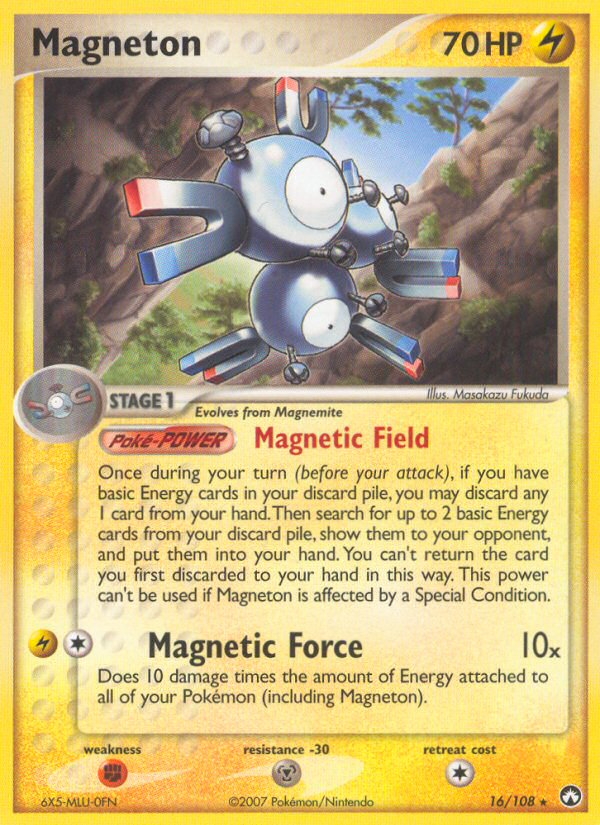 Magneton (16/108) [EX: Power Keepers] | Cracking-Singles