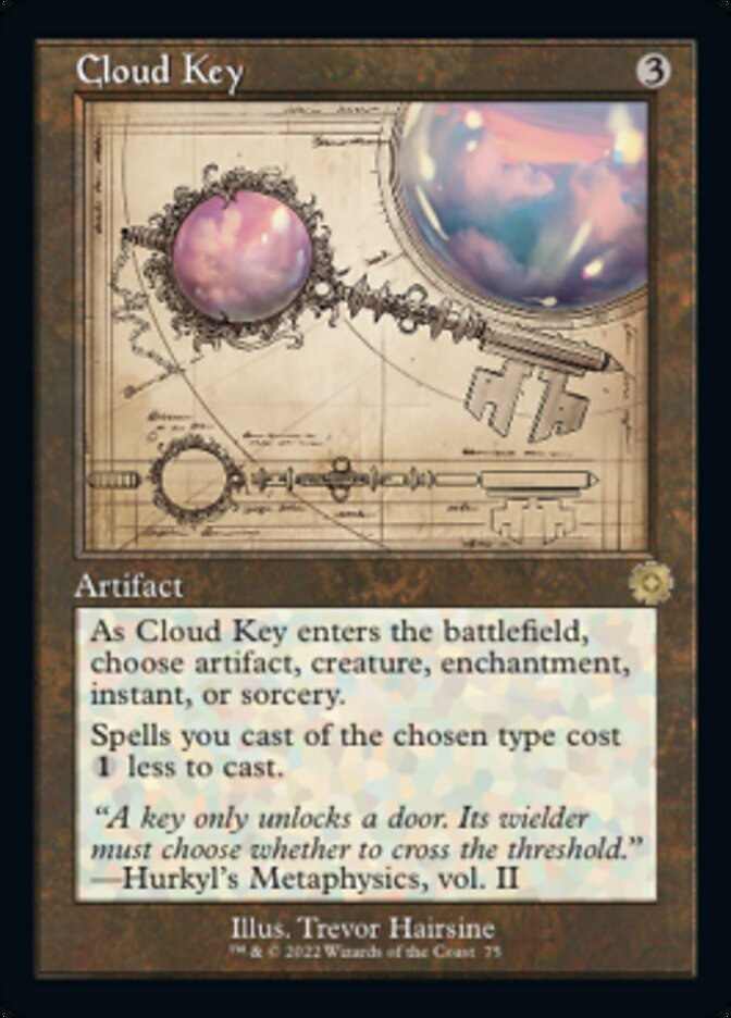 Cloud Key (Retro Schematic) [The Brothers' War Retro Artifacts] | Cracking-Singles