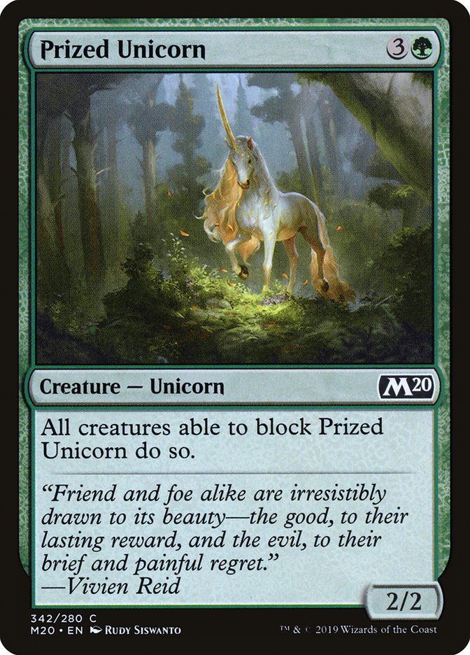 Prized Unicorn [Core Set 2020] | Cracking-Singles