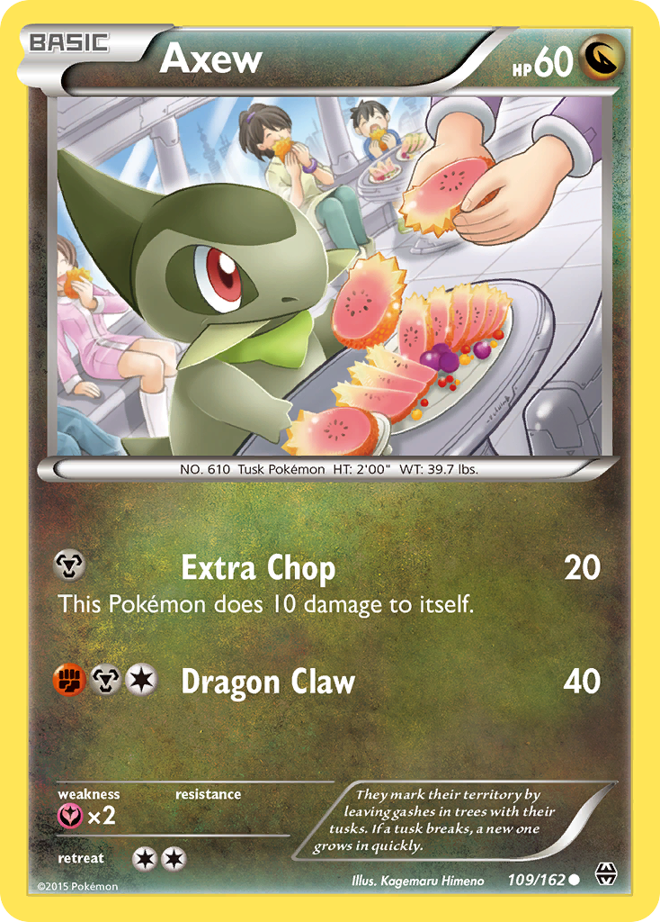 Axew (109/162) [XY: BREAKthrough] | Cracking-Singles