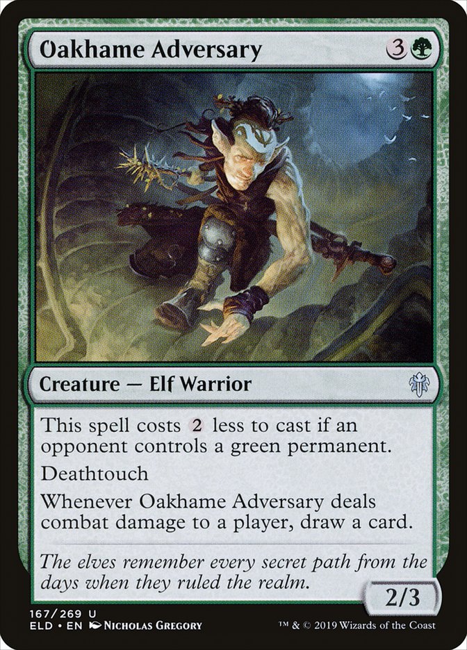 Oakhame Adversary [Throne of Eldraine] | Cracking-Singles