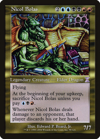 Nicol Bolas [Time Spiral Timeshifted] | Cracking-Singles