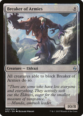 Breaker of Armies [Battle for Zendikar] | Cracking-Singles