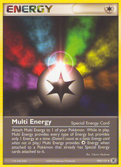 Multi Energy (103/112) [EX: FireRed & LeafGreen] | Cracking-Singles