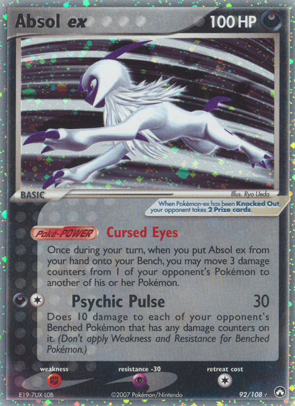 Absol ex (92/108) [EX: Power Keepers] | Cracking-Singles