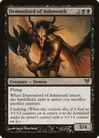 Demonlord of Ashmouth [Avacyn Restored] | Cracking-Singles