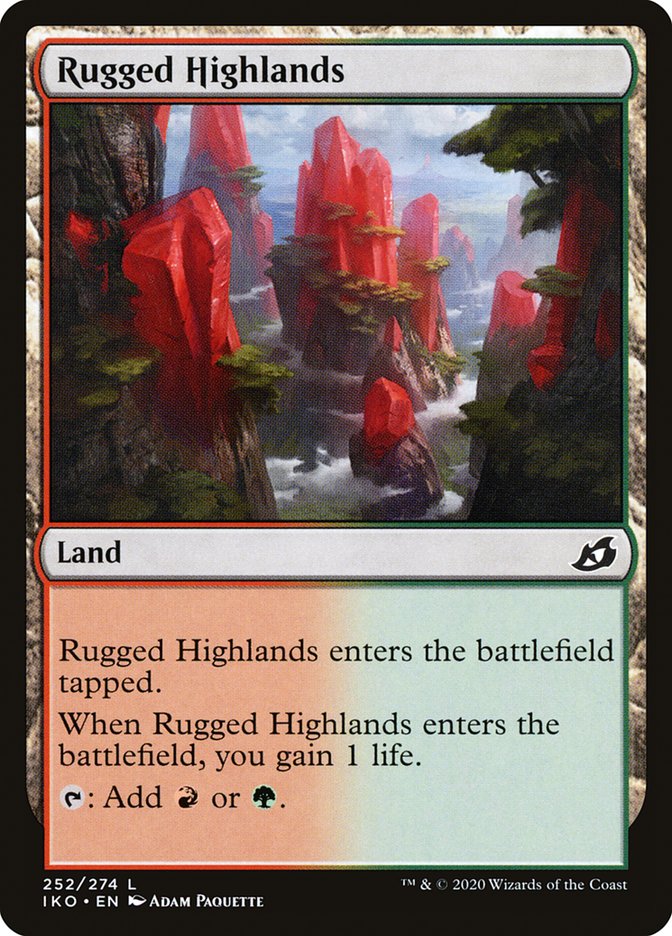 Rugged Highlands [Ikoria: Lair of Behemoths] | Cracking-Singles