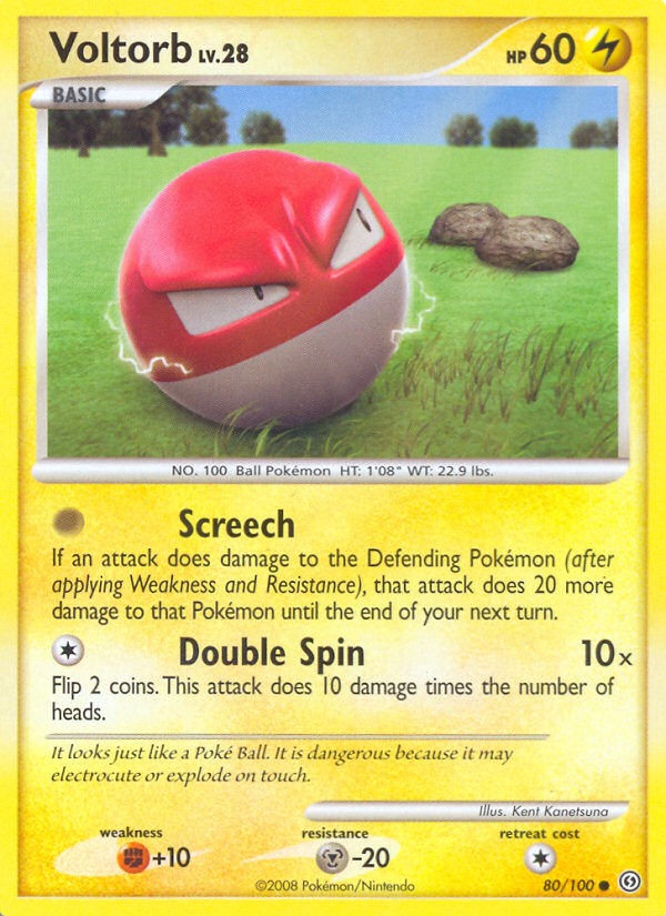 Voltorb (80/100) [Diamond & Pearl: Stormfront] | Cracking-Singles