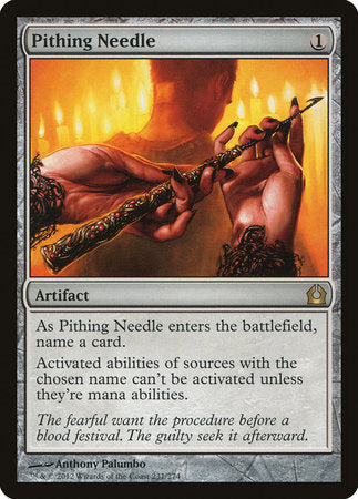 Pithing Needle [Return to Ravnica] | Cracking-Singles